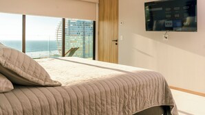 Apartemen Deluks, 4 kamar tidur, balkon, pemandangan pantai