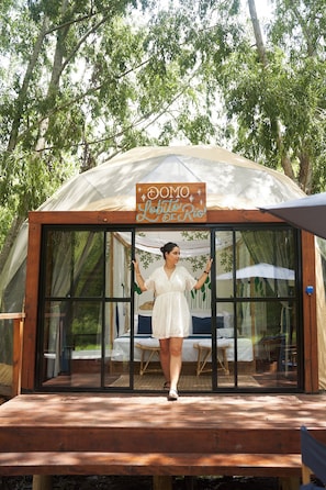 Deluxe Room, Lagoon View | Premium bedding, down duvets, Select Comfort beds, minibar - Brisas del lago Glamping (Partido de Tigre)