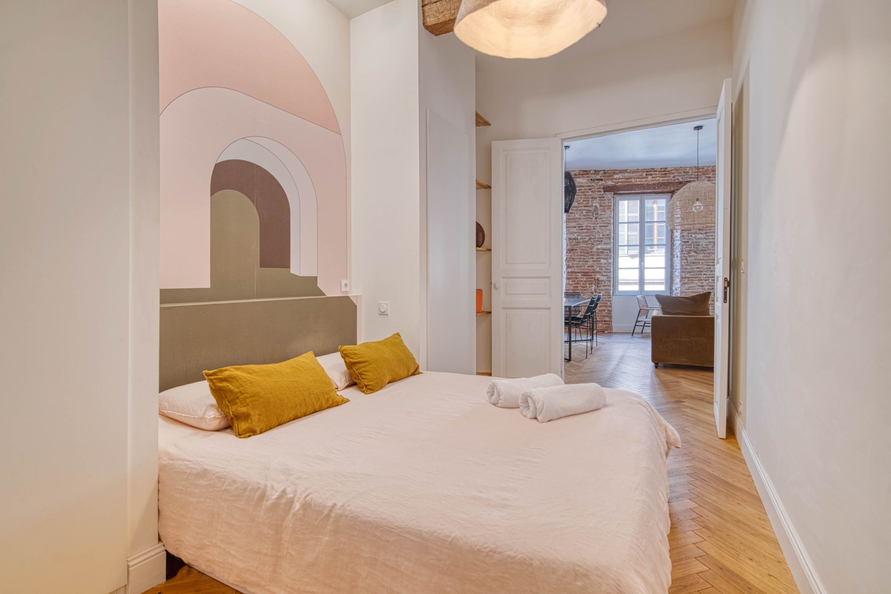 1 bedroom, iron/ironing board, free WiFi, bed sheets