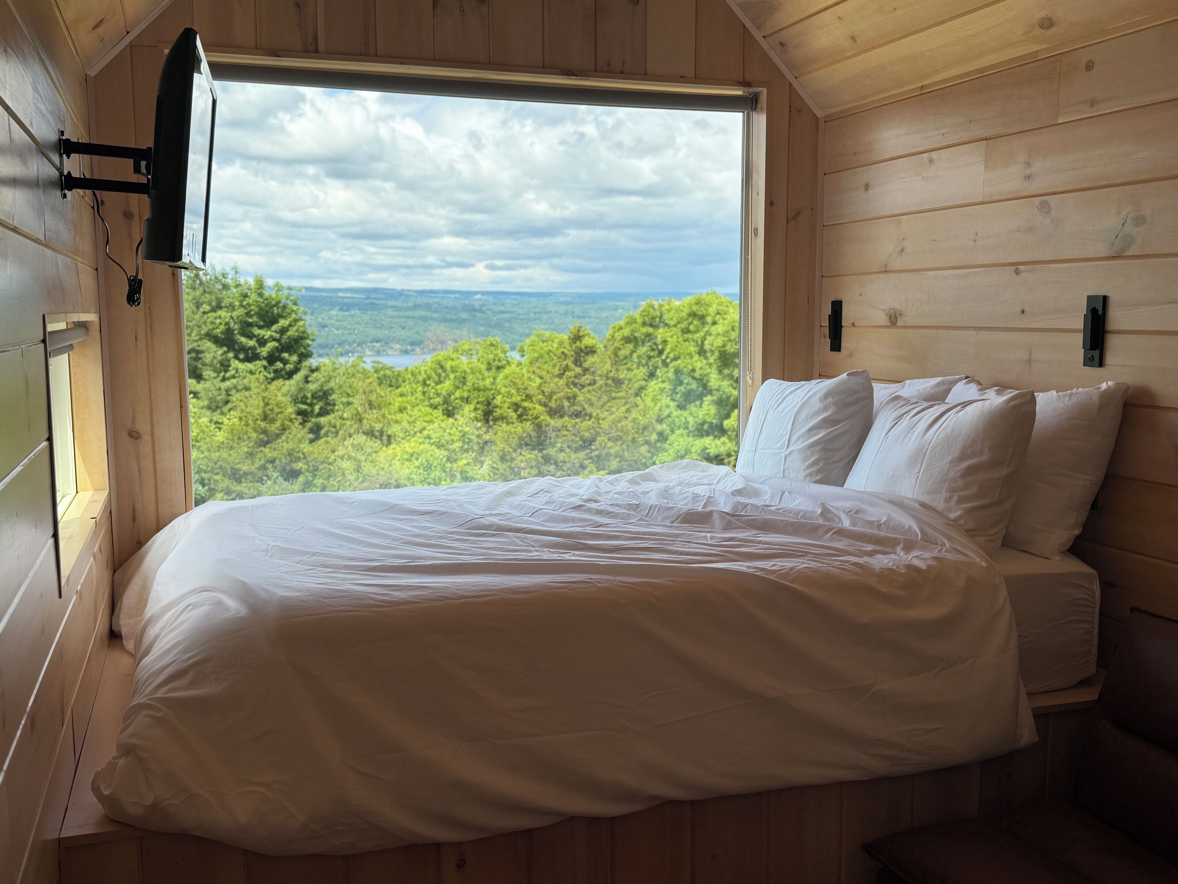 Cozy cabin tucked in the heart of the finger lakes with a lake view and patio!