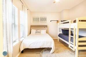 3 bedrooms, iron/ironing board, travel crib, WiFi
