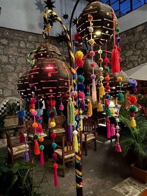 Reception - Hotel Refugio Agustino (Morelia)