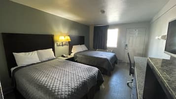 Quarto básico, 1 cama Queen | 1 quarto, escrivaninha, espaço de trabalho para notebook