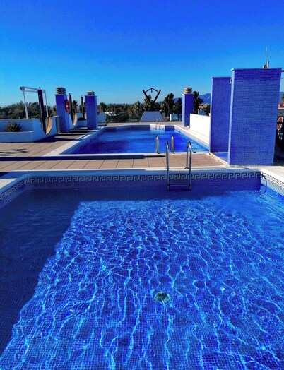 Ria Ria Del Mar is only 100 meters from the beautiful natural sandy beach!
