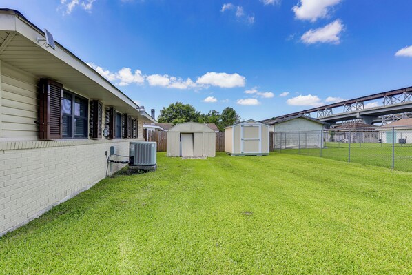 Enceinte de l’hébergement