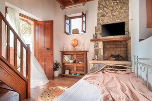 1 室のベッドルーム、アイロン / アイロン台、WiFi、ベッドシーツ