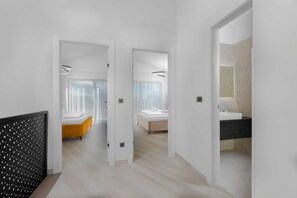 4 dormitorios, tabla de planchar con plancha, wifi gratis y ropa de cama