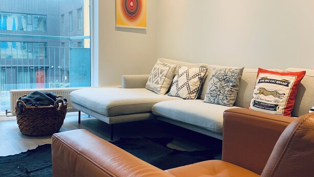 Living area - Aurora House 101 , 2-bed Apartment in Reykjavik (Reykjavik)