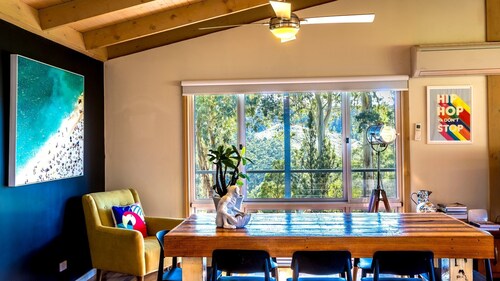Otway Valley Lodge - Wood fired hot tub, Koalas in the garden