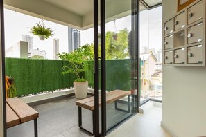 Pemandangan dari properti