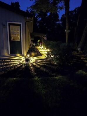 Overnattingsstedets uteområder