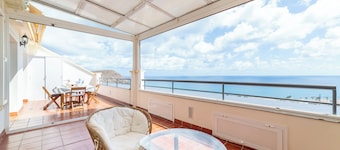 Apartment 'Fabuloso Atico Con Vistas Al Mar' with Sea View, Wi-Fi and Air Conditioning