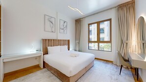 1 soverom, strykejern/-brett, wi-fi (inkludert) og sengetøy