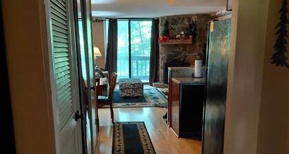 Riverfront Sweet Serenity in Fabulous Gatlinburg;
Waterfall; Fireplace; Spa