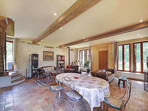 Dining - Traditional Holiday Home in Raizeux With Terrace (Raizeux)