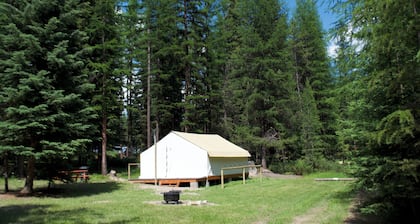 Fortine Creek Campground - Glamping Tent