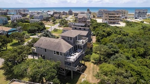 Exterior - Oceanside, Ocean Views, Sound Views, Sundeck, Short Walk To The Beach! (Hatteras)
