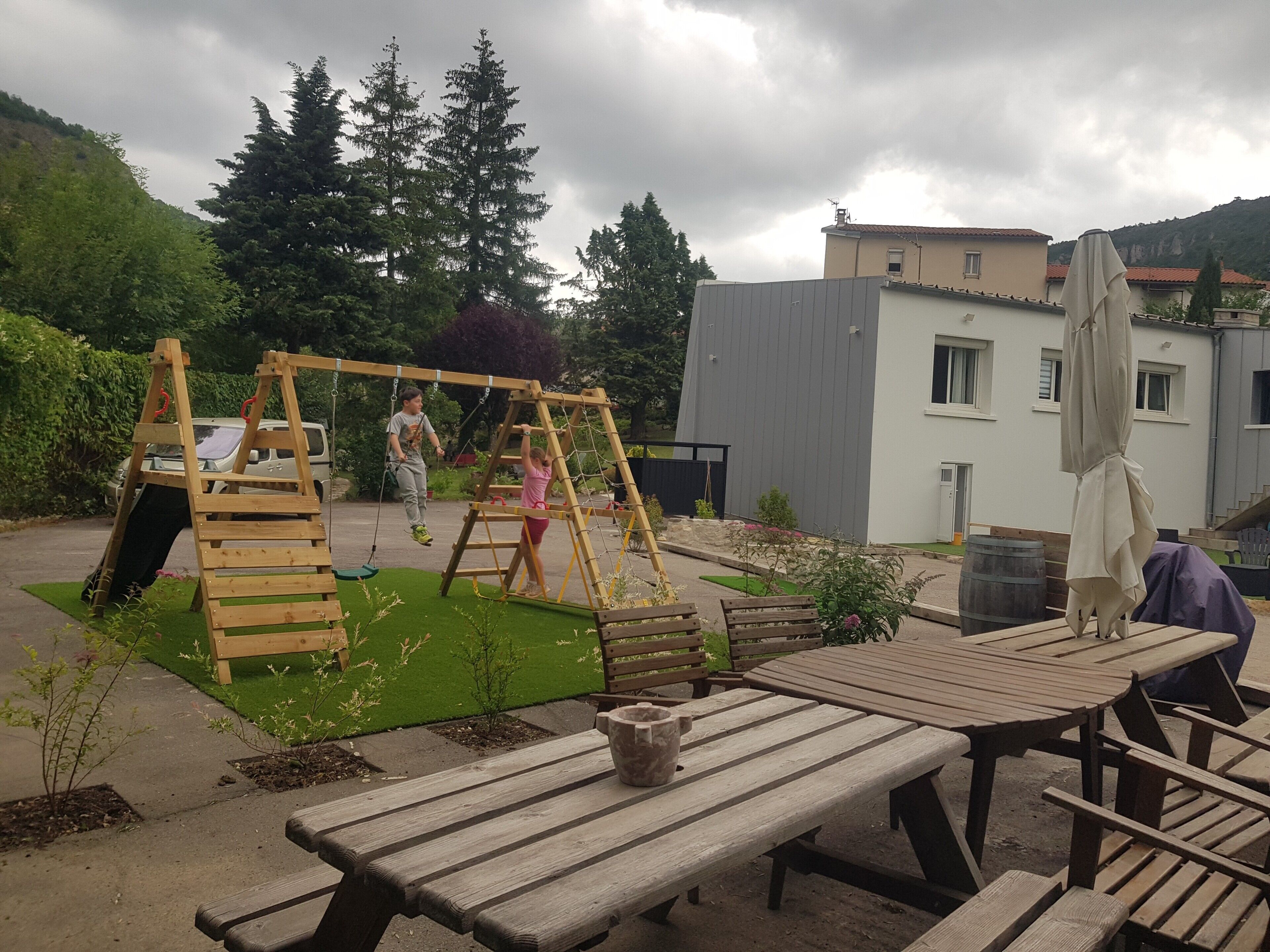 Restaurante al aire libre