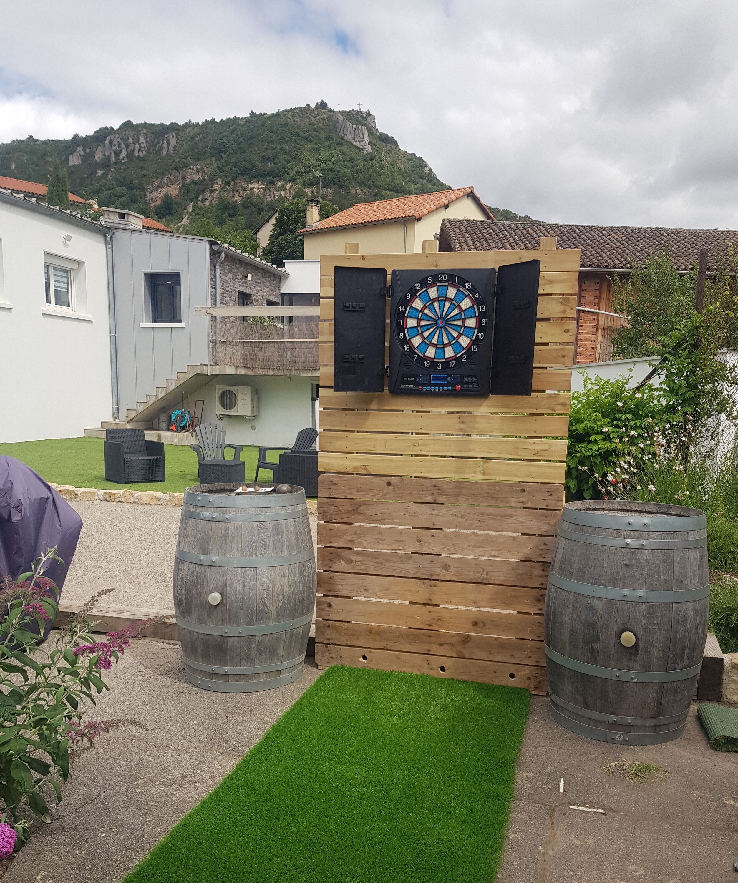 Enceinte de l’hébergement