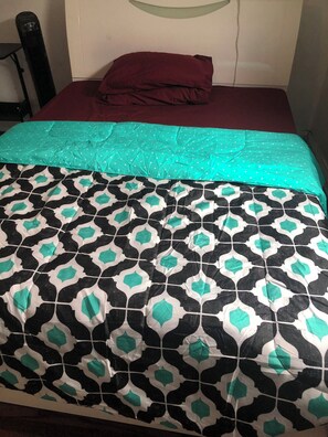 1 غرفة نوم وواي فاي وملاءات أسرّة