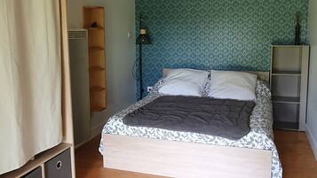 1 間睡房、免費 Wi-Fi、床單