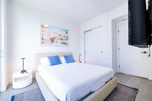 2 chambres, bureau, fer et planche à repasser, Wi-Fi