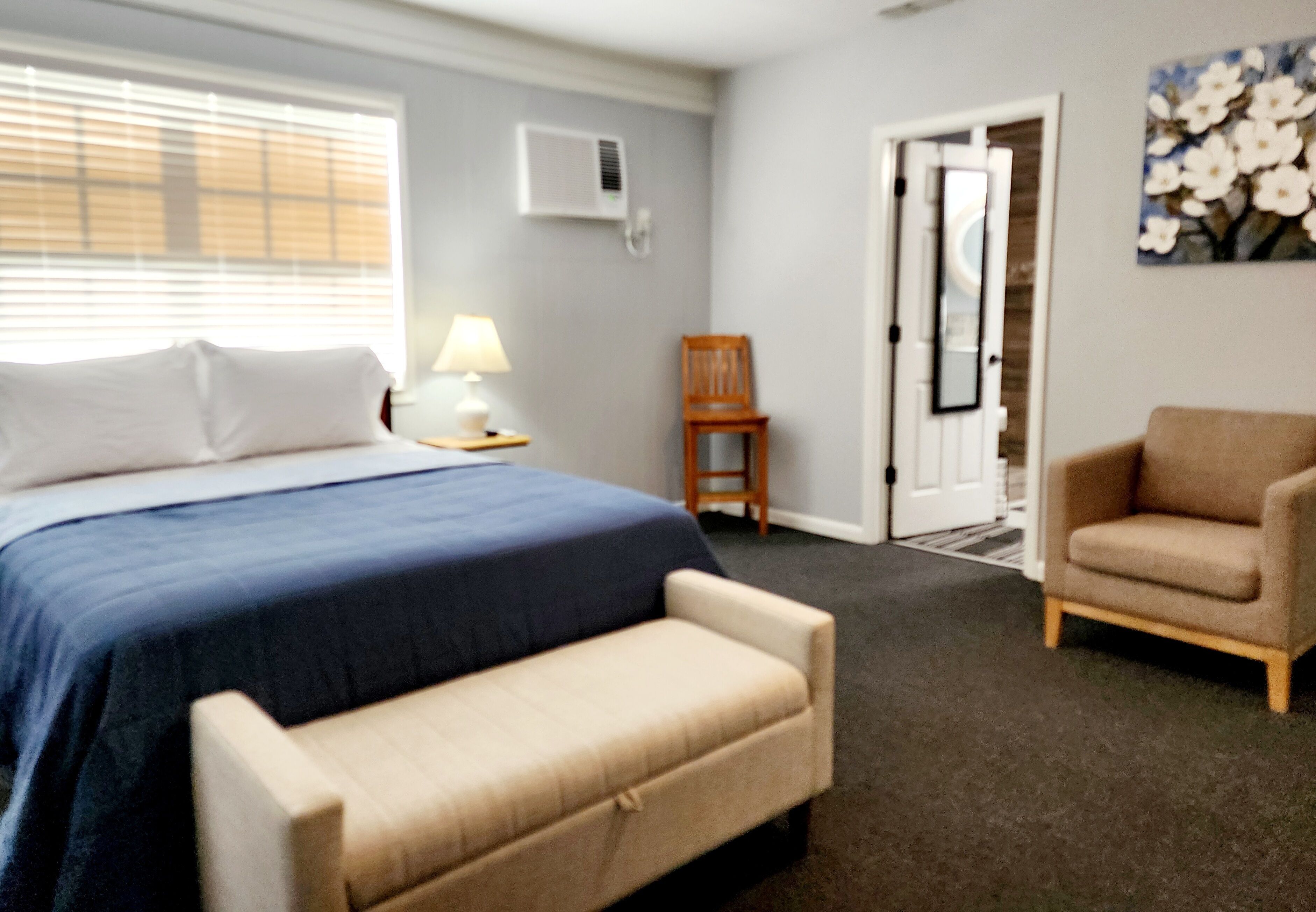 1 makuuhuone, silitysrauta/-lauta, vauvan matkasänky, Wi-Fi