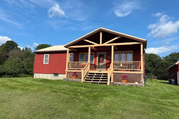 Sit on the front porch and enjoy the views of the valley!