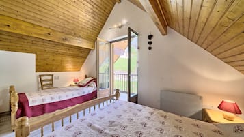 3 soverom og strykejern/-brett