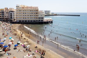 Accommodatie ligt op het strand