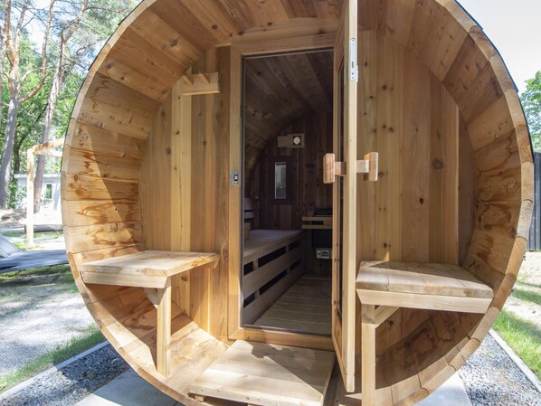 Chalet | Bathroom - Chalet Near Eindhoven With Private Sauna (Mierlo)