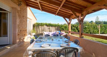 Maison de charme avec piscine privée entre Périgord et Quercy