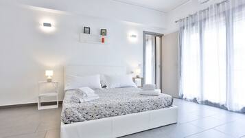 1 chambre, fer et planche Ă repasser, Wi-Fi, draps fournis