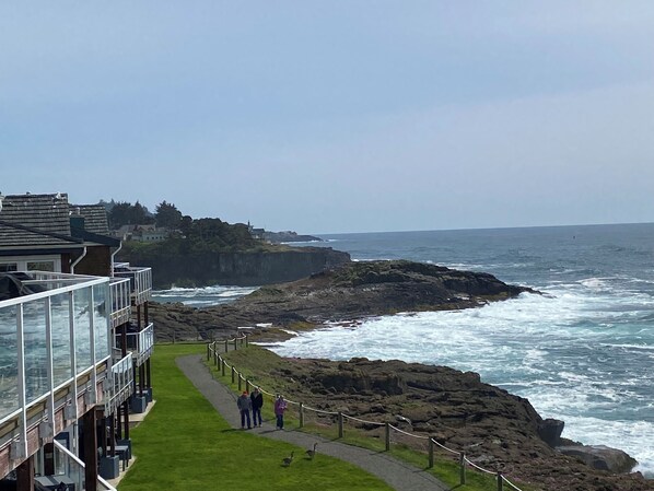 Vue depuis l’hébergement