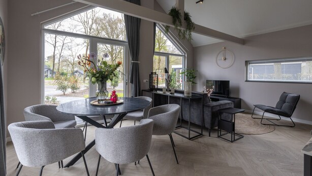 House | Living room - Eco Villa Near Forest in Netherlands (Oirschot)