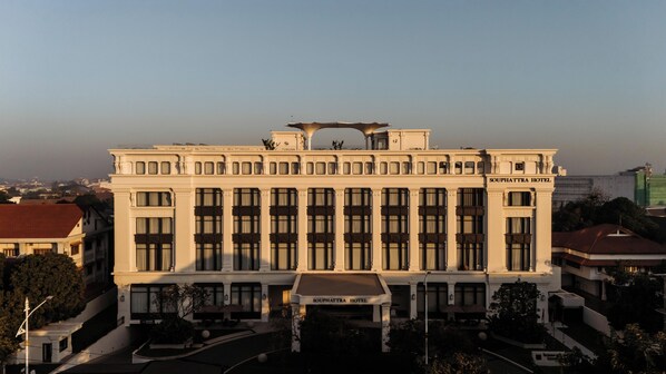 Façade de l’hébergement