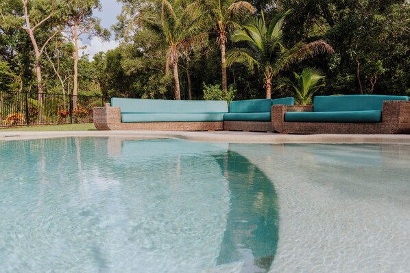 Alberca al aire libre 