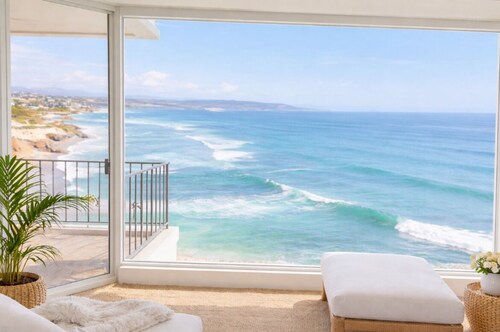 OCEANFRONT Amazing Views! Huge Luxury Club Marena Condo Rosarito Priv Beach/SURF