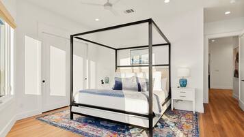 4 bedrooms, iron/ironing board, travel crib, free WiFi