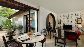 Restauration dans la chambre