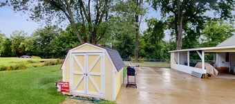 Charming cottage with a private dock and serene water views
