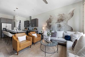 Smart TV, books, offices