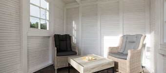 Casa de vacaciones 'Ferienhaus Ingwersen' con terraza privada, jardín privado y Wi-Fi