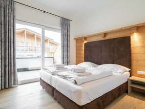 2 bedrooms, Internet - Apartment with private sauna and a large terrace (Haus im Ennstal)