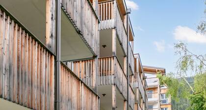 Apartment with a sauna and a SW-facing terrace