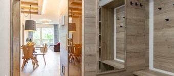 Bel appartement avec sauna et terrasse