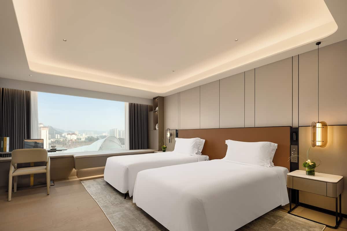 Superior Twin Room, Courtyard View | 2 bedrooms, premium bedding, in-room safe, individually decorated