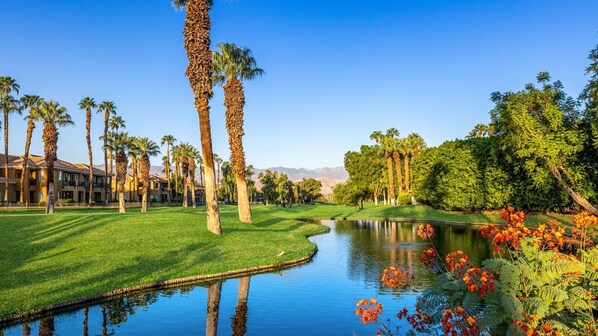 Property grounds - Relax at Marriott's Desert Springs Villas II: Cozy Studio, Golf & Resort Bliss! (Palm Desert)