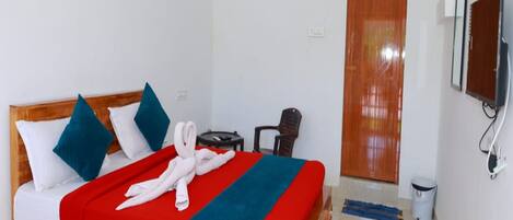 Dubbelrum | Allergitestade sängkläder, skrivbord, ljudisolering och gratis wi-fi