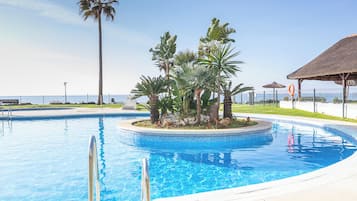 Family Apartment, Multiple Bedrooms, 2 Bathrooms, Sea Facing (Mi Capricho Modern Sunshine) | Pool | Seasonal outdoor pool